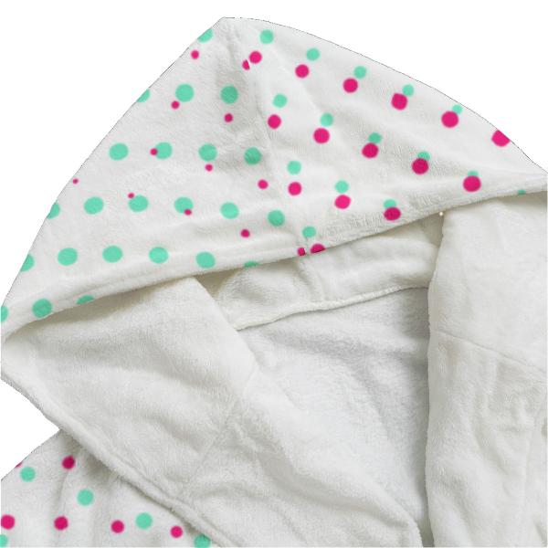 Bunter Bademantel Bootsmann aus Flanell – flauschig & farbenfroh, Größen S–2XL